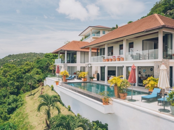 Koh Samui Bang Po Villa For Sale Exterior Front