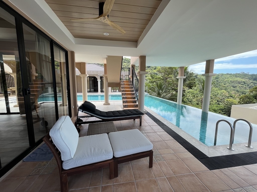 Koh Samui Bang Por Property Covered Terrace
