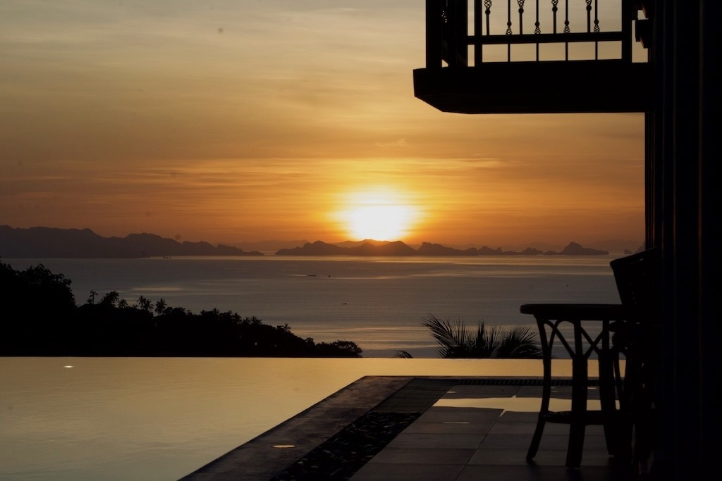 Koh Samui Bang Por Property Sunset