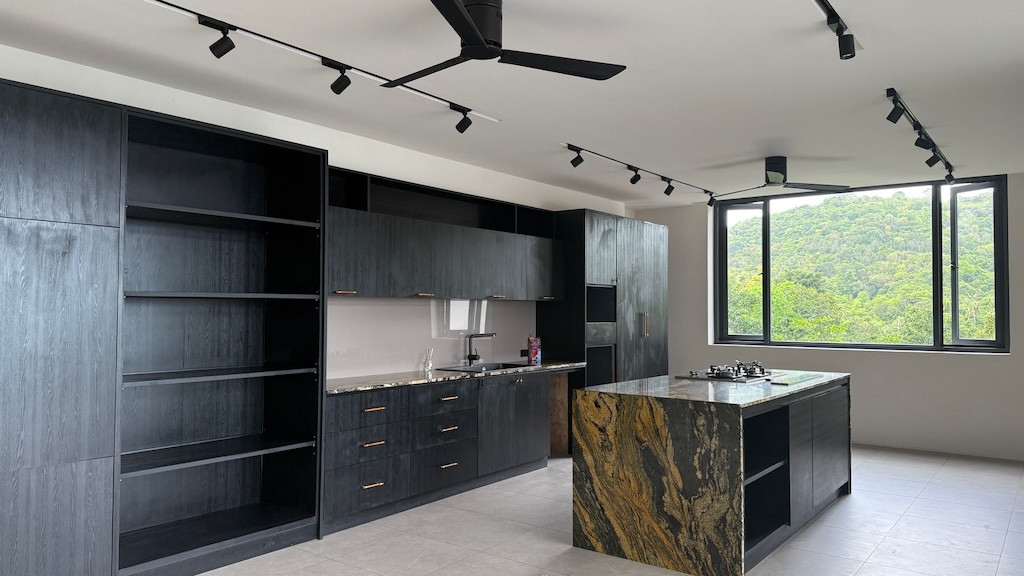 Koh Samui Bangrak Villa For Sale Kitchen