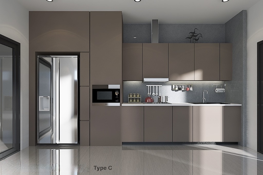 Koh Samui Bangrak Villas For Sale Kitchen