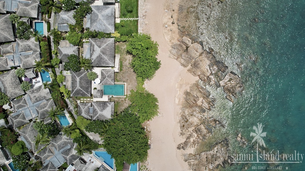 Koh Samui Beach House Aerial