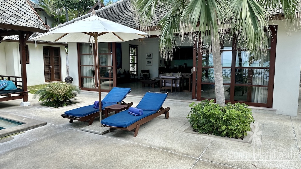 Koh Samui Beach House Sun Loungers