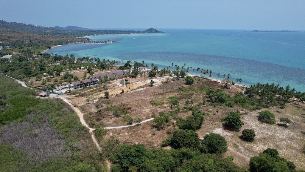 Koh Samui Beach Land For Sale Aerial 2