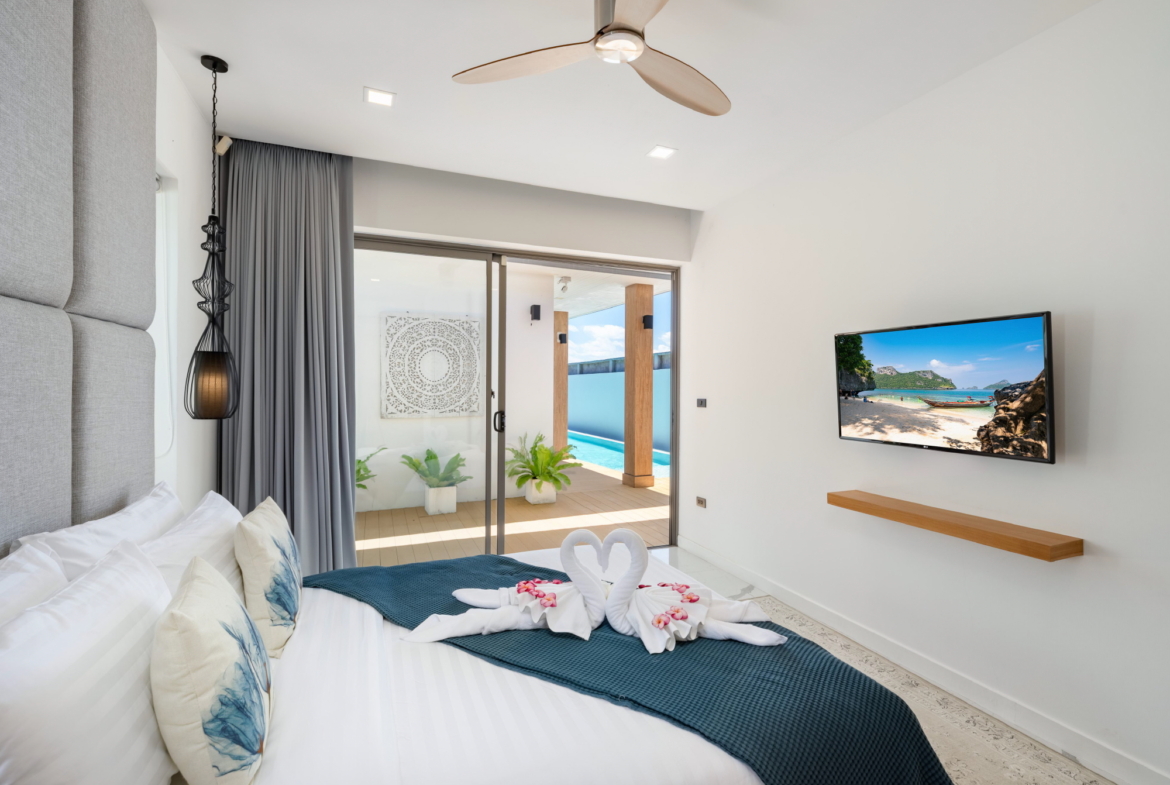 Koh Samui Beach Property For Sale Bedroom