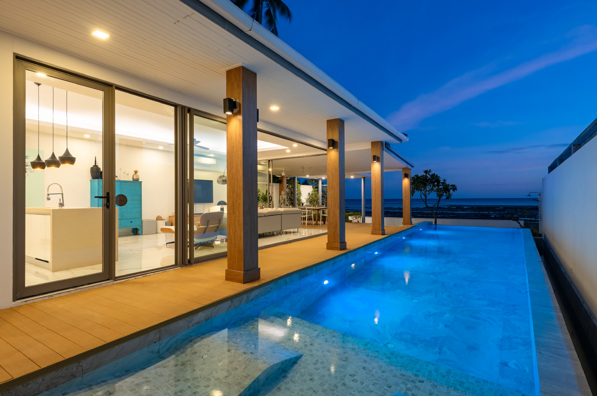 Koh Samui Beach Property For Sale Koh Samui Beach Property For Sale Pool Night