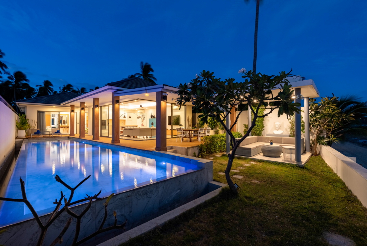 Koh Samui Beach Property For Sale Night