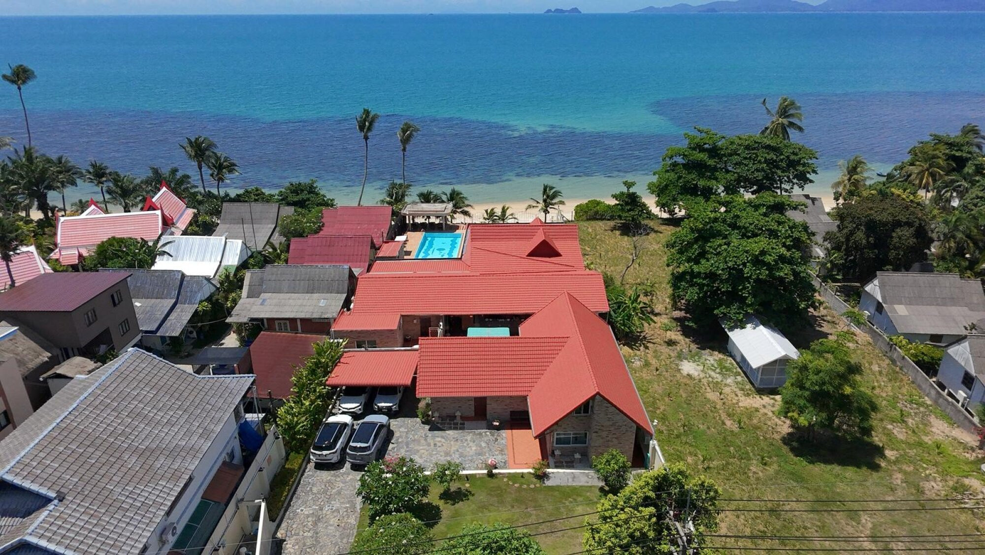 Koh Samui Beach Villa For Sale Koh Samui Beach Villa For Sale Aerial