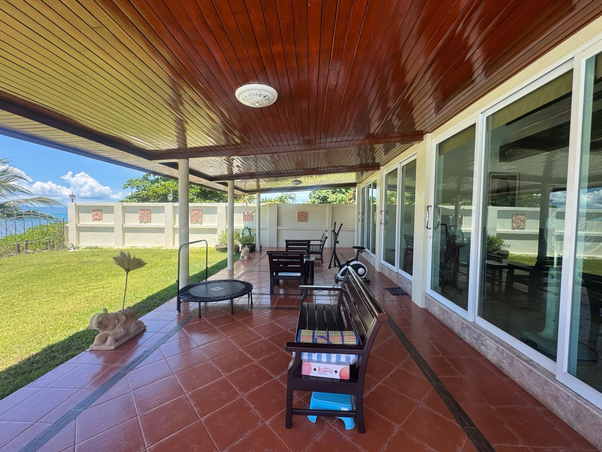Koh Samui Beach Villa For Sale Koh Samui Beach Villa For Sale Covered Terrace
