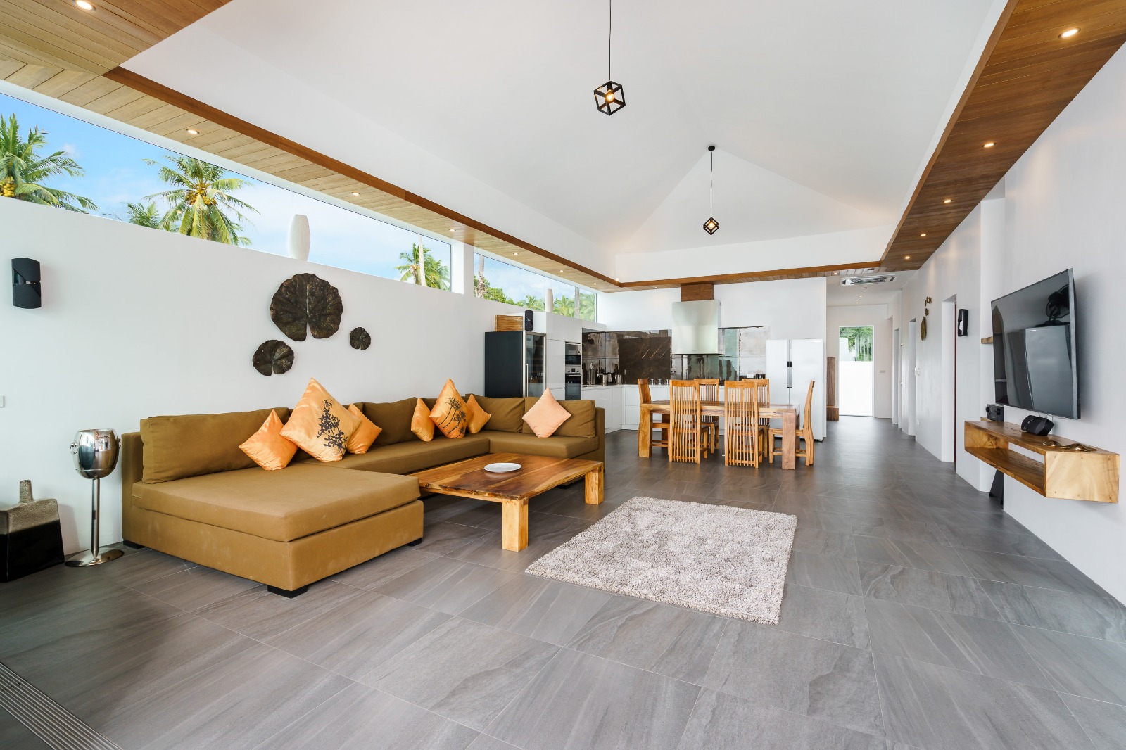 Koh Samui Beach Villas Living Area