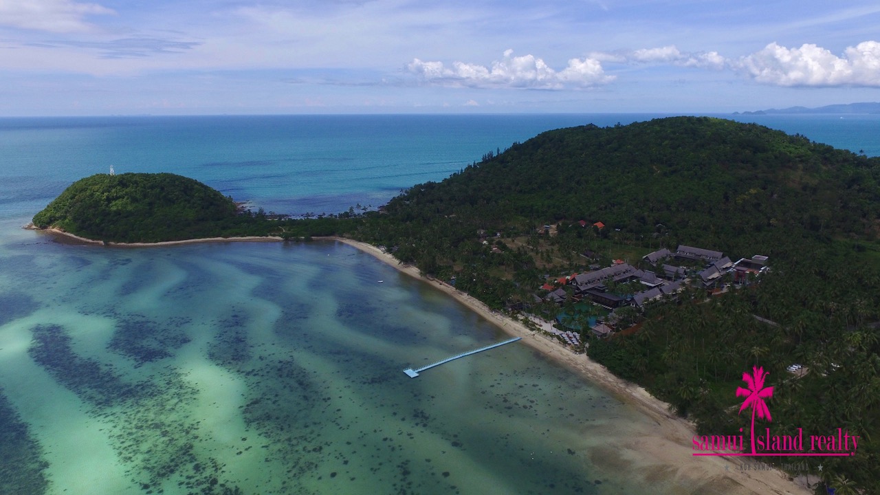 Koh Samui Beachfront Land Baan Makham – image 5 Koh Samui Beachfront Land Baan Makham – Land in Koh Samui (photo 5)
