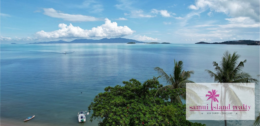 Koh Samui Beachfront Land For Sale In Bangrak View