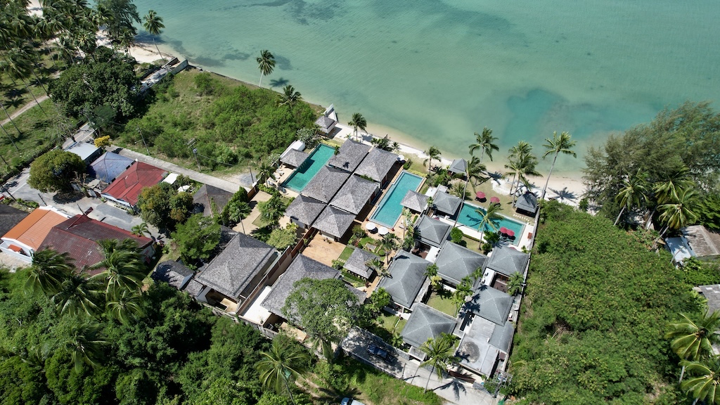Koh Samui beachfront Land In Lipa Yai Shore