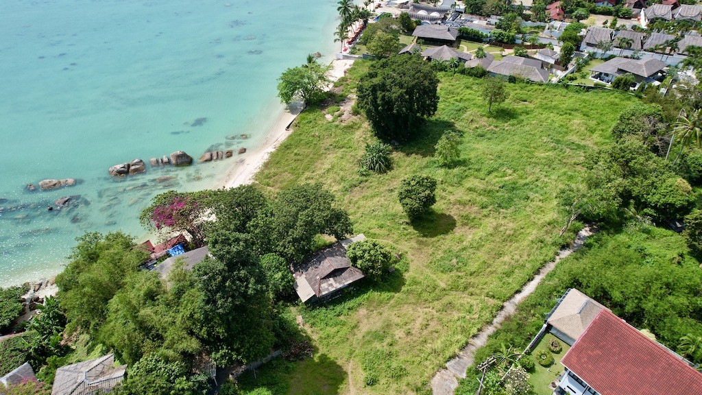 Koh Samui Beachfront Land Lamai Aerial
