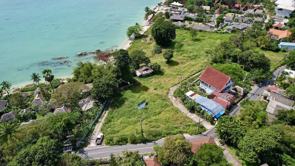 Koh Samui Beachfront Land Lamai Back