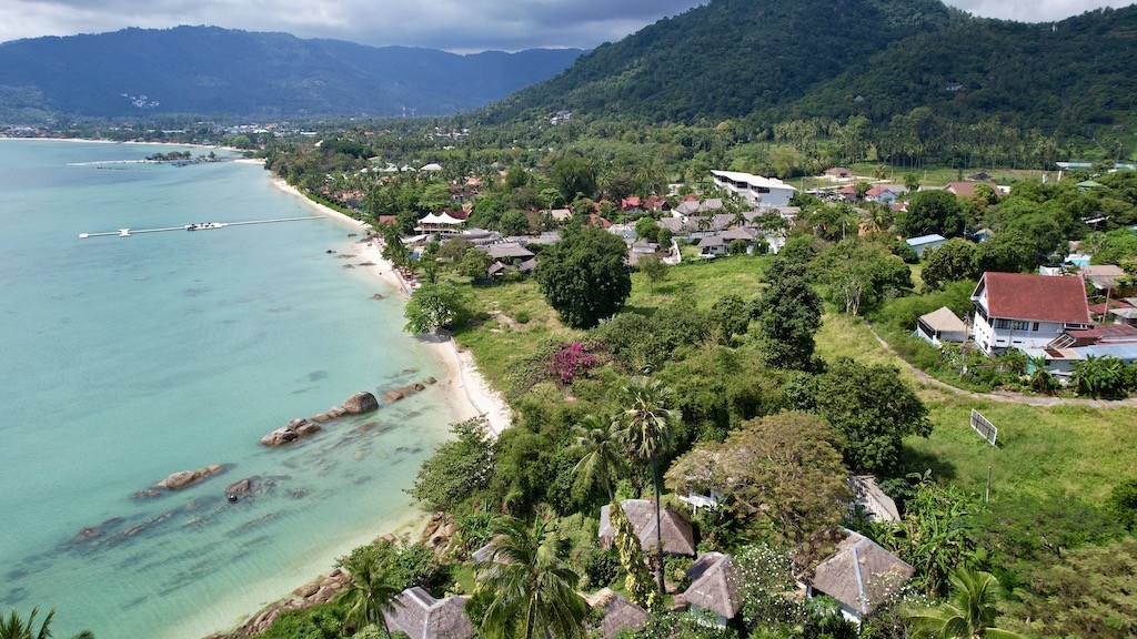 Koh Samui Beachfront Land Lamai Aerial 2