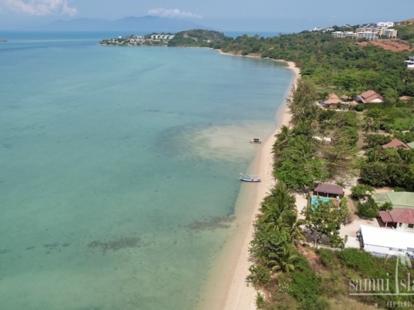 Koh Samui Beachfront land With Condominium Beach