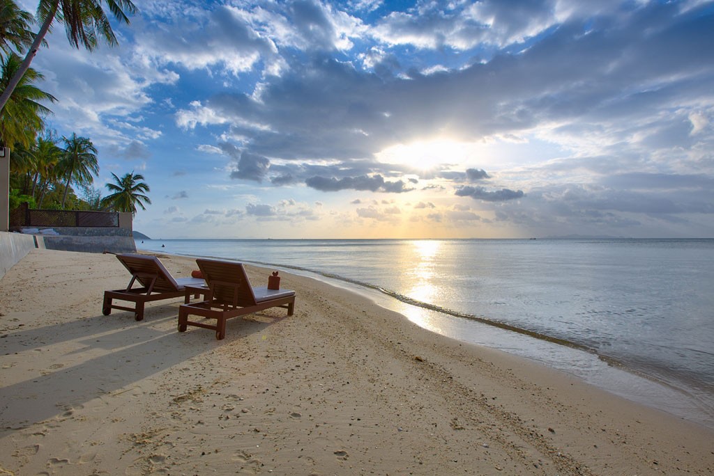 Koh Samui Beachfront Property Beach
