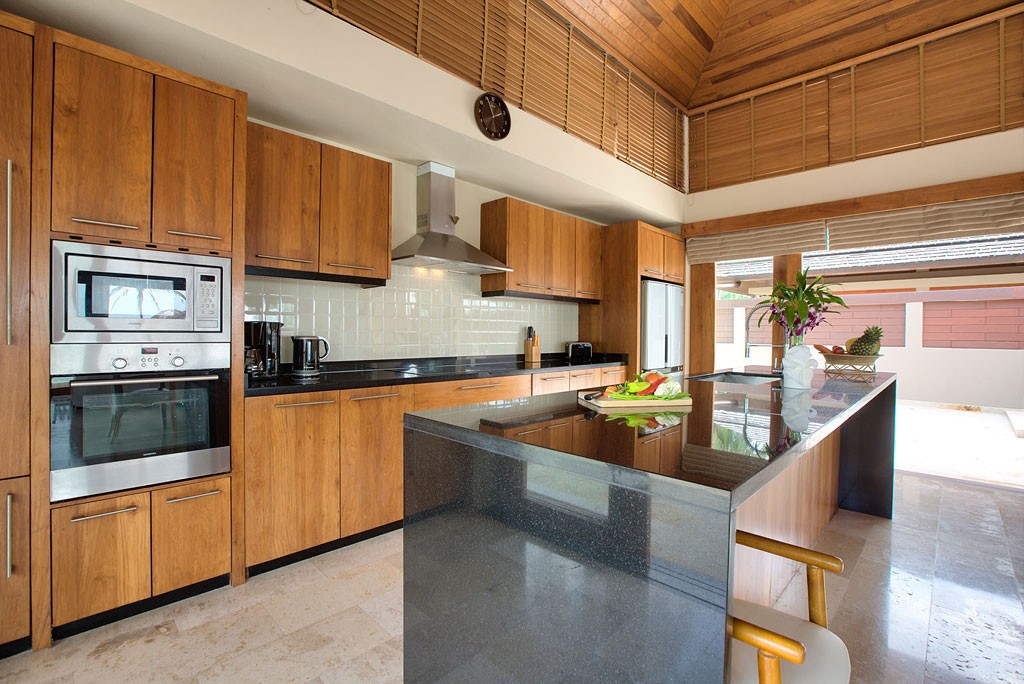 Koh Samui Beachfront Property Kitchen
