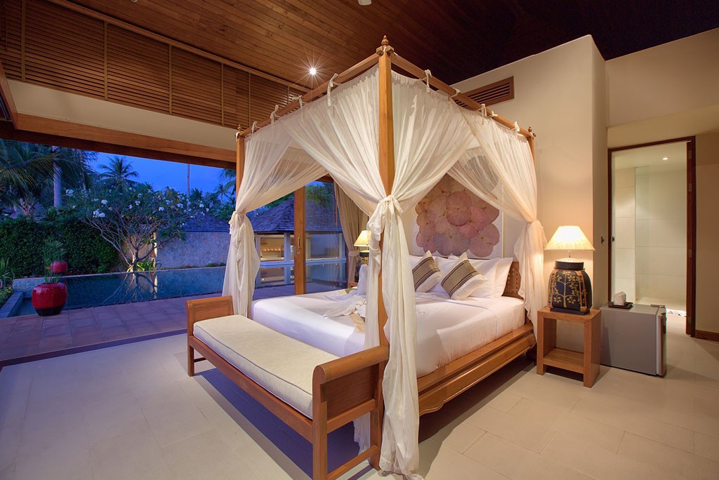 Koh Samui Beachfront Property Master Bedroom