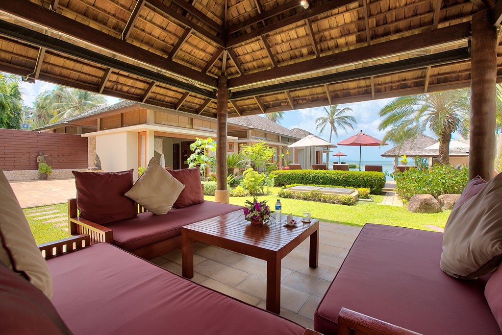 Koh Samui Beachfront Property Sala Seating