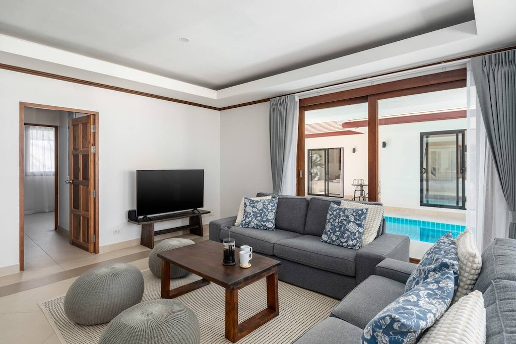 Koh Samui Beachfront Residence Lounge