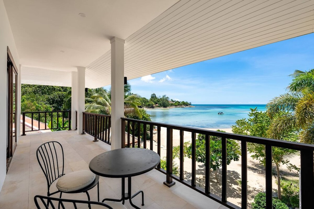 Koh Samui Beachfront Residence Balcony