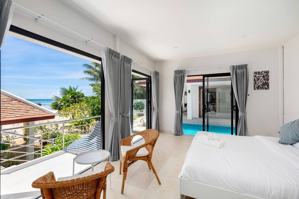 Koh Samui Beachfront Residence Bedroom
