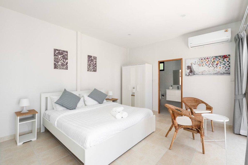 Koh Samui Beachfront Residence Bedroom