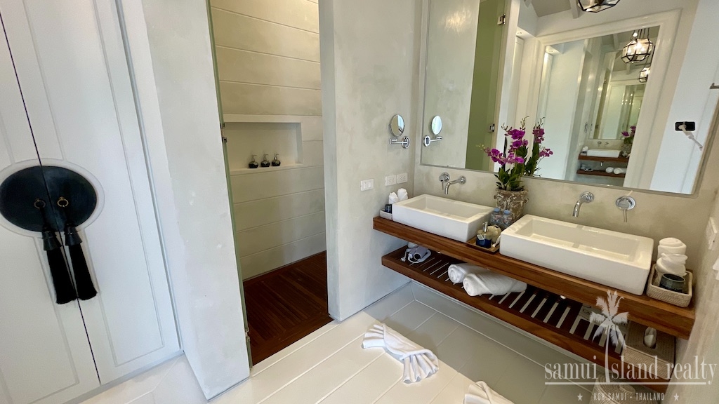 Koh Samui Beachfront Villa Chaweng Bathroom 3