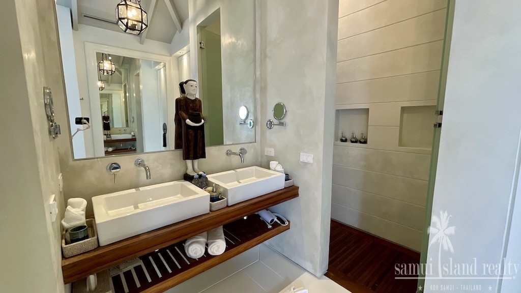 Koh Samui Beachfront Villa Chaweng Bathroom 4