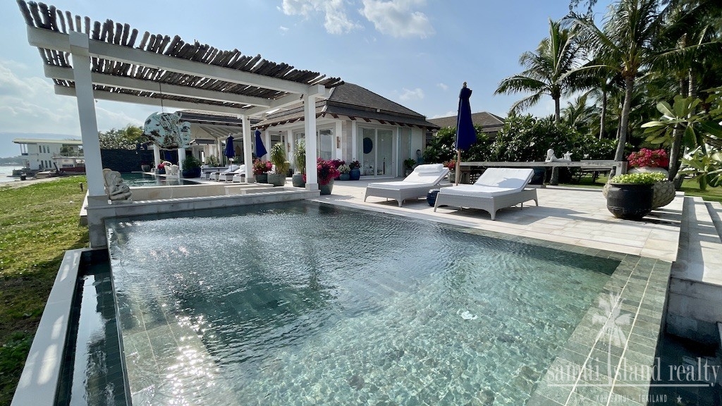 Koh Samui Beachfront Villa Chaweng Kids Pool
