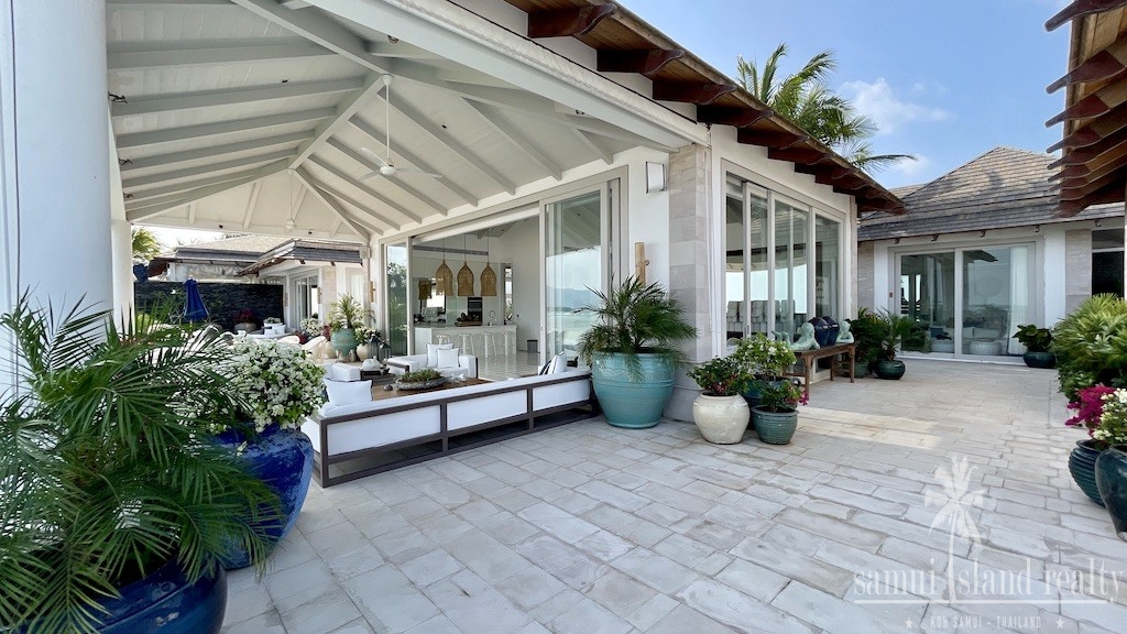 Koh Samui Beachfront Villa Chaweng Living Pavilion