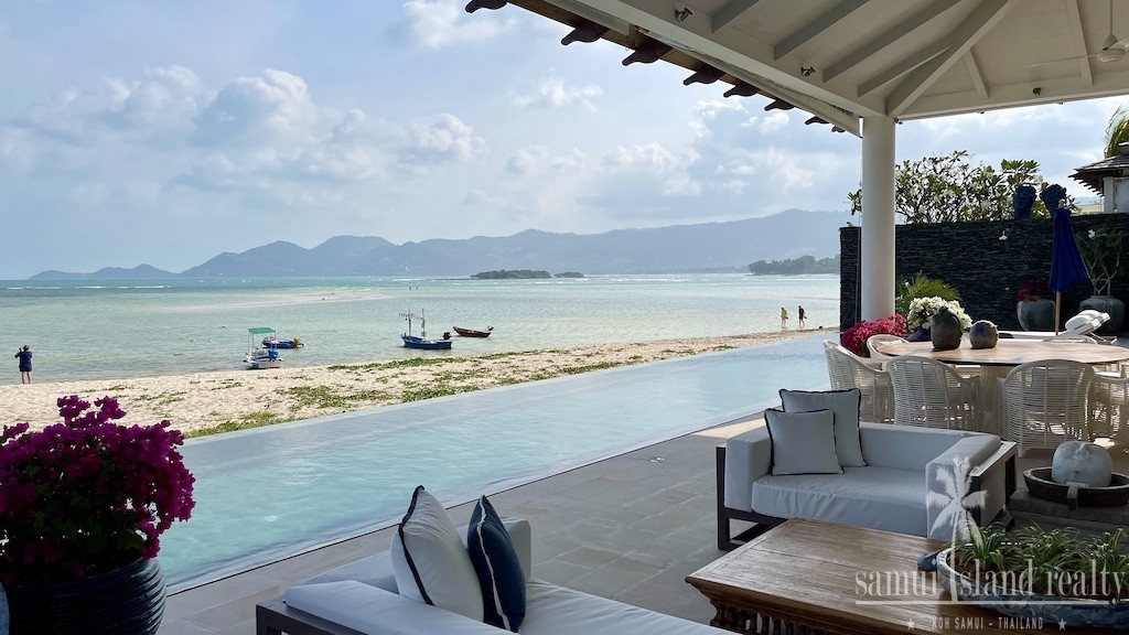 Koh Samui Beachfront Villa Chaweng View