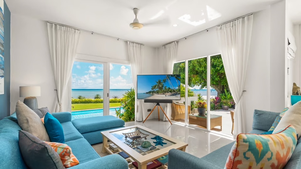 Koh Samui Beachfront Villa For Sale In Hua Thanon Lounge