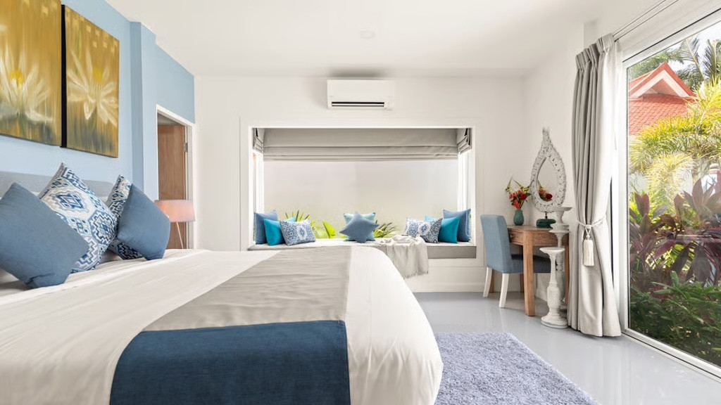 Koh Samui Beachfront Villa For Sale In Hua Thanon Bedroom