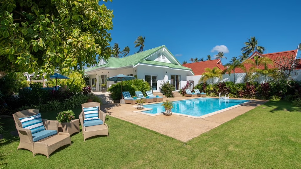 Koh Samui Beachfront Villa For Sale In Hua Thanon Exterior