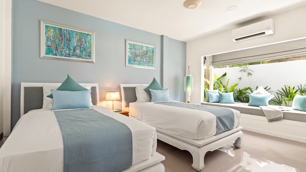 Koh Samui Beachfront Villa For Sale In Hua Thanon Bedroom
