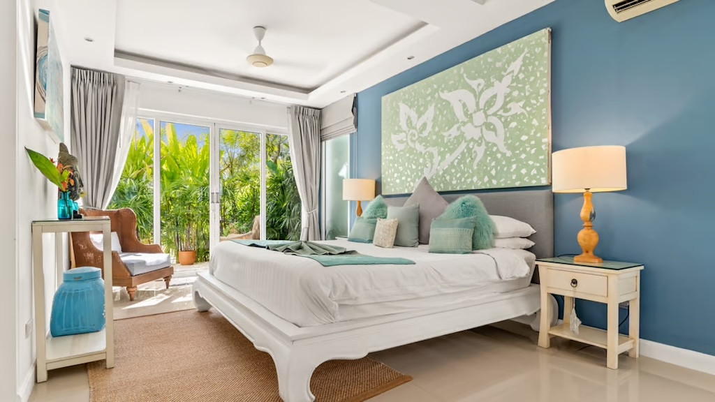 Koh Samui Beachfront Villa For Sale In Hua Thanon Bedroom