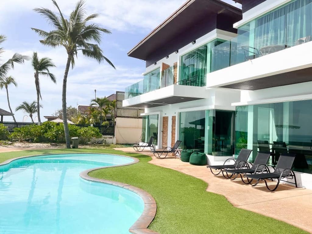 Koh Samui beachfront resort oceanfront rooms