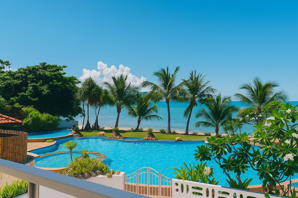 Koh Samui Beachside Villa Pool