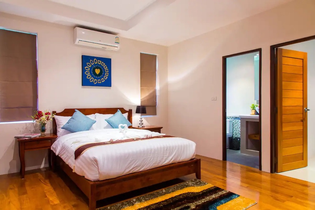 Koh Samui Bophut Houses Bedroom