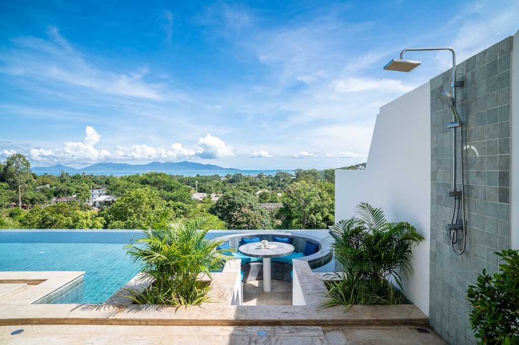 Koh Samui Bophut Property For Sale Outdoor Shower
