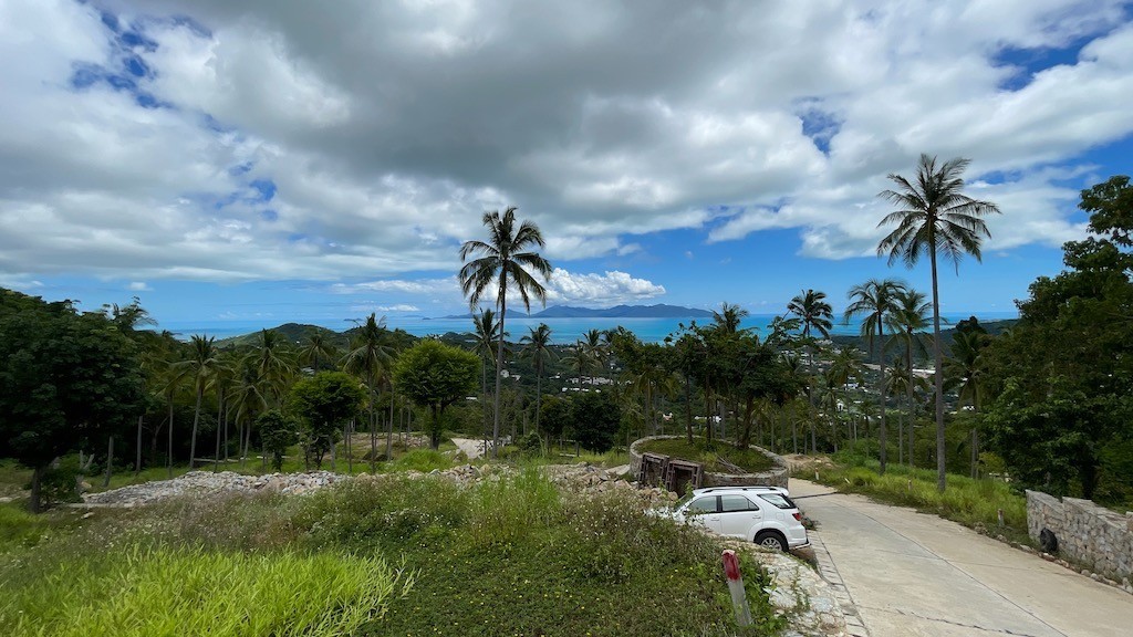 Koh Samui Bophut Sea View Land Road