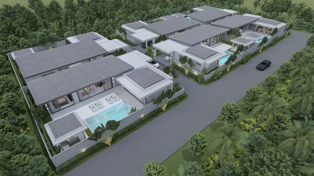 Koh Samui Bophut Villas Site Plan