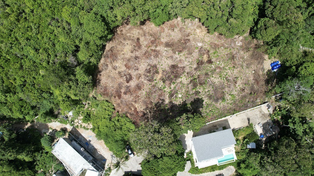 Koh Samui Chaweng Land Aerial Above