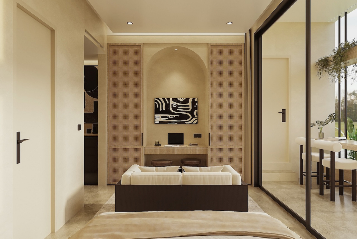 Koh Samui Chaweng Noi Apartments Bed