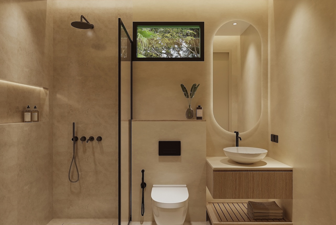 Koh Samui Chaweng Noi Apartments Bathroom