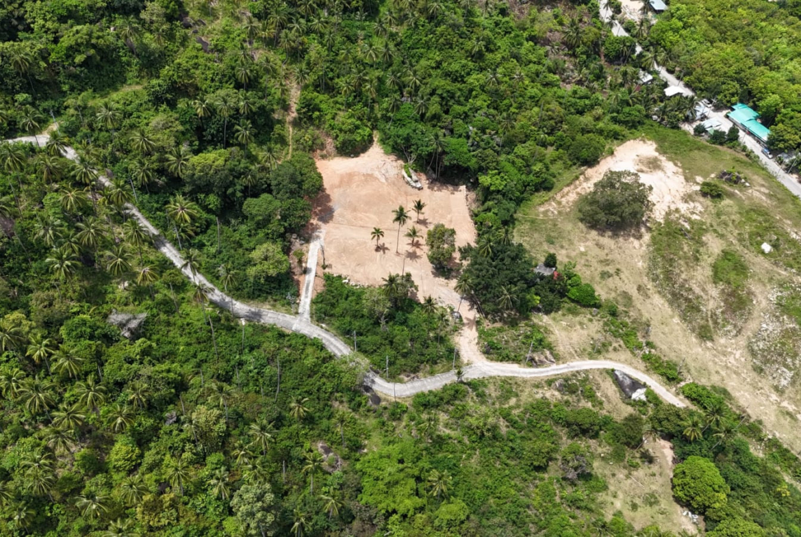 Koh Samui Chaweng Noi Land Plots Aerial