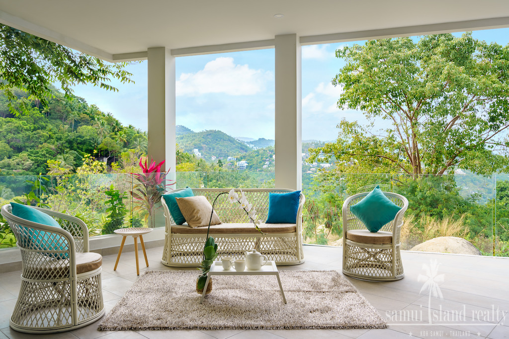 Koh Samui Chaweng Noi Property Covered Outdoor Seating